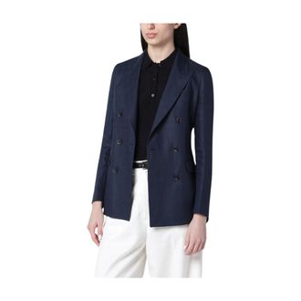 Tagliatore Parigi Double-Breasted Blazer - - Jackets - Donna - Blu - L
