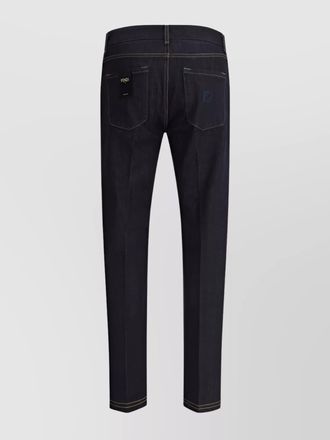 Fendi denim straight-leg jeans