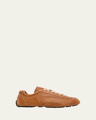 Prada Mens Montecarlo Re-Edition 2005 Nappa Leather Sneakers