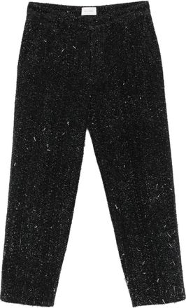 Craig Green straight-leg bouclé trousers - Black