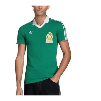 adidas Mexico 1986 Home Jersey - Heren - Fitness - Groen - M - Katoen - Fitness