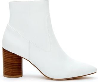 Matisse Footwear Womens Ankle Heeled Boot In White