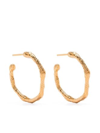 Forte_Forte Forte_Forte Small Hoop Sculpture Earrings Accessories