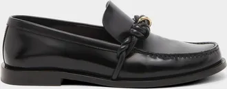 Jil Sander Tangle Knotted Leather Loafers
