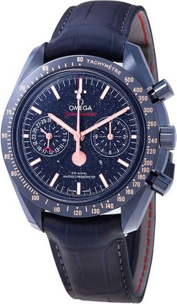 Omega Speedmaster Automatic Chronograph Blue Dial Mens Watch 304.93.44.52.03.002