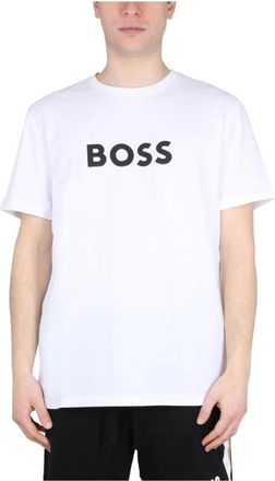 HUGO BOSS Hombre, Camisetas, Blanco, Talla: XL