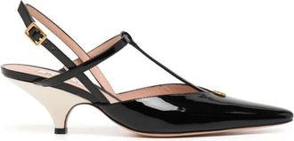 Bally Katy 55 Leather Sling Pumps