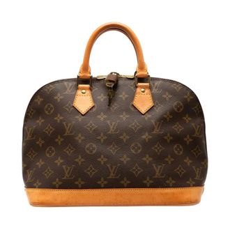 Louis Vuitton Pre-owned Dome Handbag - Dames - Pre-owned - Bruin - Maat: ONE Size