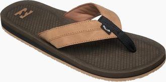 Billabong Mens Billabong Mens Offshore Impact Flip Flops - Brown - Size: 12