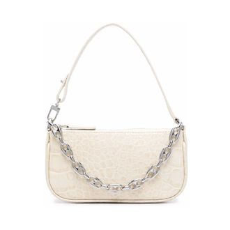 by FAR By Far, Tassen, Dames, Beige, ONE Size, Leer, Miranda Schoudertas