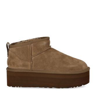 UGG STIVALE CLASSIC ULTRA MINI PLATFORM LIGHT BRONZE UGG