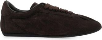 Dolce & Gabbana Soft Ballet Sneakers - Dames - Sneakers - Bruin - 37 1/2 EU - Su&egrave;de - Schoenen