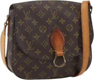 Louis Vuitton Pre-owned Cross Body Bags, female, Brown, Size: ONE SIZE Pre-owned Canvas Cross Body Bag