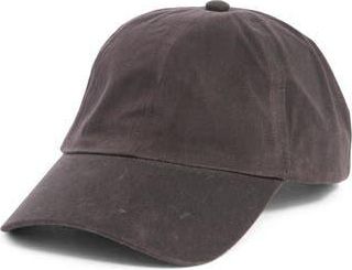 Nordstrom Rack Waxed Canvas Baseball Cap in Grey at Nordstrom Rack