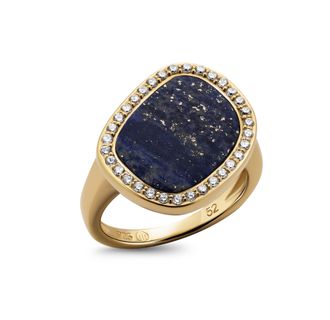 Orphelia Dames 925 Sterling Zilveren Ring - Goud ZR-7468