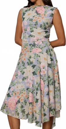 Sanctuary New Day Mesh Midi Dress In Spring Floral