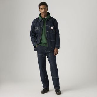 Levi's 568 Loose Straight Double Knee Carpenter Jeans - Mens - 26X30 - Blue