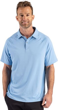 Cutter & Buck Prospect Recycled Featherlight Stretch Mens Sport Polo