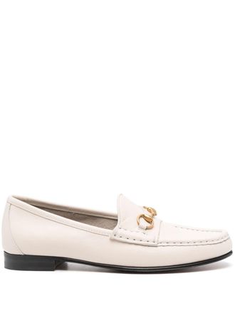 Gucci Horsebit 1953 leather loafers - Neutrals