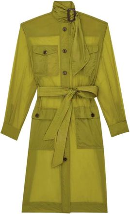 Saint Laurent Mujer, Vestidos, Verde, Talla: S