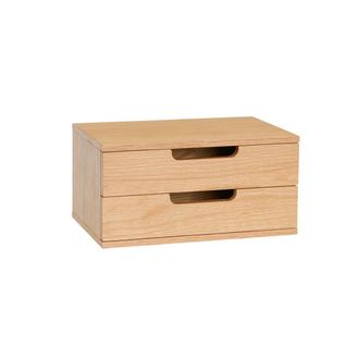 H&uuml;bsch AtHand Wandregal, Eiche