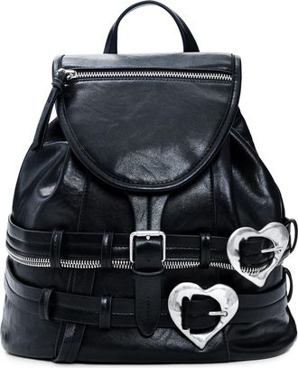Desigual Medium Faux Leather Backpack in Black at Nordstrom
