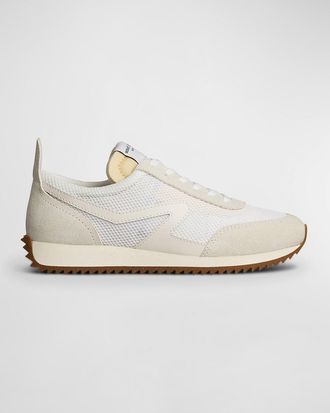 Rag & Bone Mixed Leather Retro Runner Sneakers