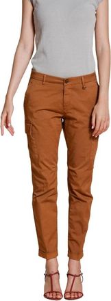 Mason's Chile City Cargo Pants - Dames - Slim Fit Broeken - Bruin - S - Katoen - Broeken
