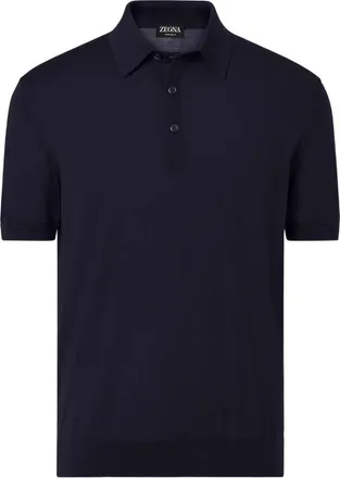 Ermenegildo Zegna Short-sleeve Polo Shirt