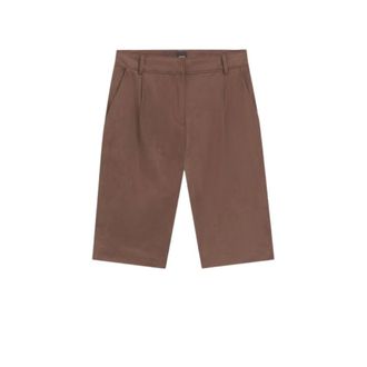 HUGO BOSS Shorts - Dames - Korte Broeken - Bruin - M - Korte Broeken