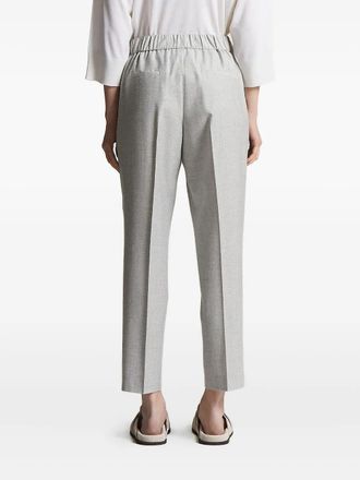 PESERICO Womens Elastic-Waist Trousers Aw25 W