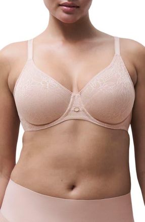 Chantelle Belle Seamless Underwire Bra in Rose at Nordstrom, Size 34G