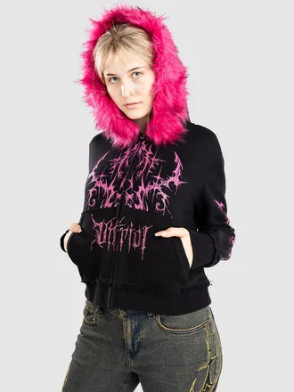 Vitriol Lilith Sweatjacke schwarz