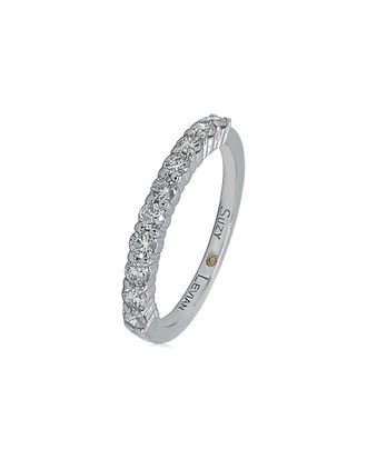 Suzy Levian 14K 0.50 Ct. Tw. Diamond Half-Eternity Ring