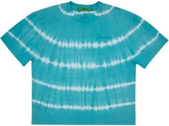 Garment Workshop Shibori Dyed Tee - Heren - T-shirts - Groen - XL - Tops