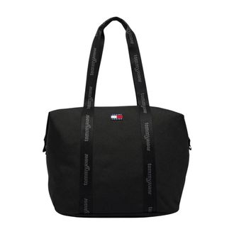Tommy Hilfiger TJW Ess Daily Maxi Tote - - Bags - Donna - Nero - ONE SIZE