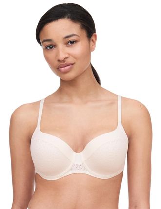 Chantelle Womens C13F90 Norah T Shirt Bra - Ivory - Size 36D