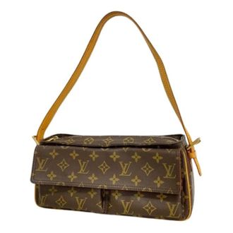 Louis Vuitton Pre-owned Shoulder Bags, female, Brown, Size: ONE SIZE Pre-owned Canvas Shoulder Bag