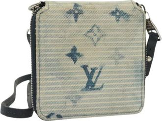 Louis Vuitton Pre-owned Vintage Crossbody Tas - Dames - Vintage Schoudertas - Blauw - ONE Size - Vintage