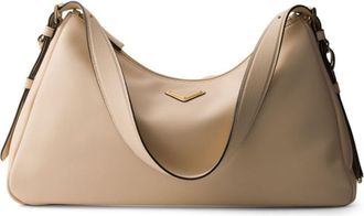 Prada large Aimée shoulder bag - women - Nappa Leather - OS - Brown