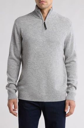 Rodd & Gunn Jacks Bay Quarter Zip Sweater in Stone at Nordstrom Rack, Size Xx-Large
