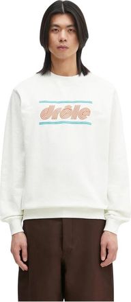 Dr&ocirc;le de Monsieur Sweatshirts - Heren - Sweatshirts - Wit - XL - Hoodies & sweatvesten