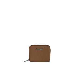 Zadig&Voltaire Mini ZV Wallet - Accessories - Mujer - Marr&oacute;n - ONE SIZE