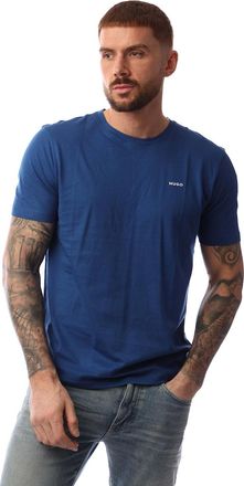 HUGO BOSS Mens Dero 99 T-Shirt - Blue - Size: 40