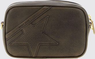 Golden Goose Borsa Mini Star in pelle invecchiata con tracolla a catena