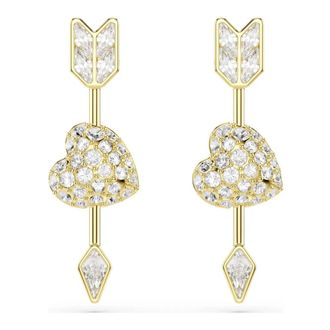 Swarovski Idyllia Oorbellen - Dames - Oorbellen - Geel - ONE Size - Accessoires