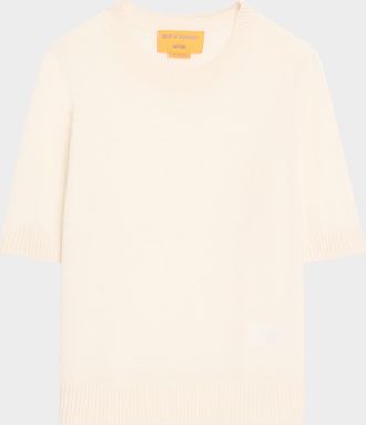 Guest In Residence Cashmere Sweater Tee