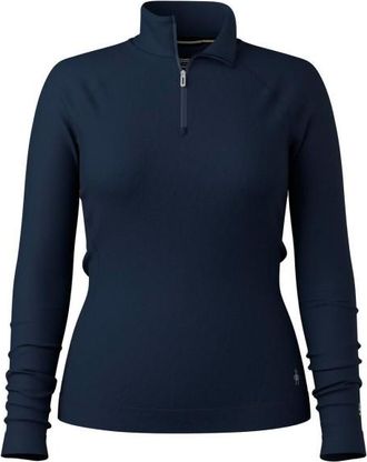 Smartwool Classic Thermal Merino BL 1/4 Zip Boxed Merinounterw&auml;sche f&uuml;r Damen | blau