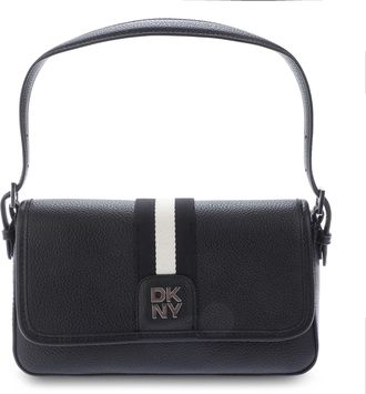 DKNY Accessoires DKNY Carol schoudertas in zwart zilver