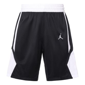 Nike Jordan Air Jordan Breathable Basketball Shorts Mens Black And White AR4322-012